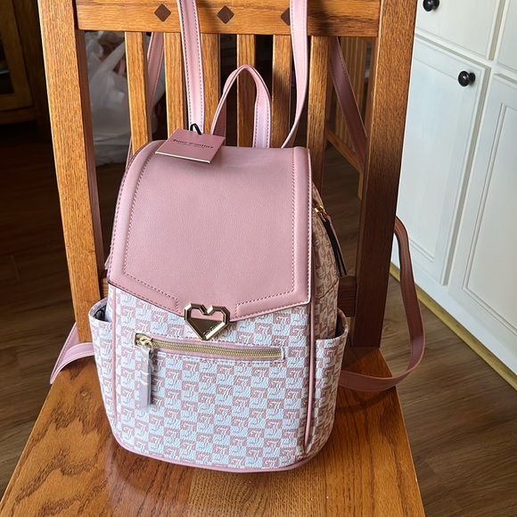 Juicy Couture mini backpack purse NOW WITH MATCHING WALLET - Picture 5 of 12